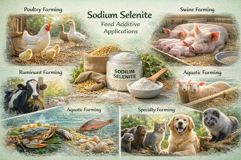 Aplicaci&oacute;n de selenito de sodio