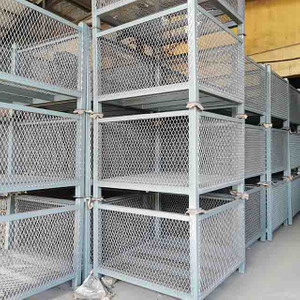 Accesorios de andamios Pallet de acero galvanizado de almacenamiento de acoplamiento