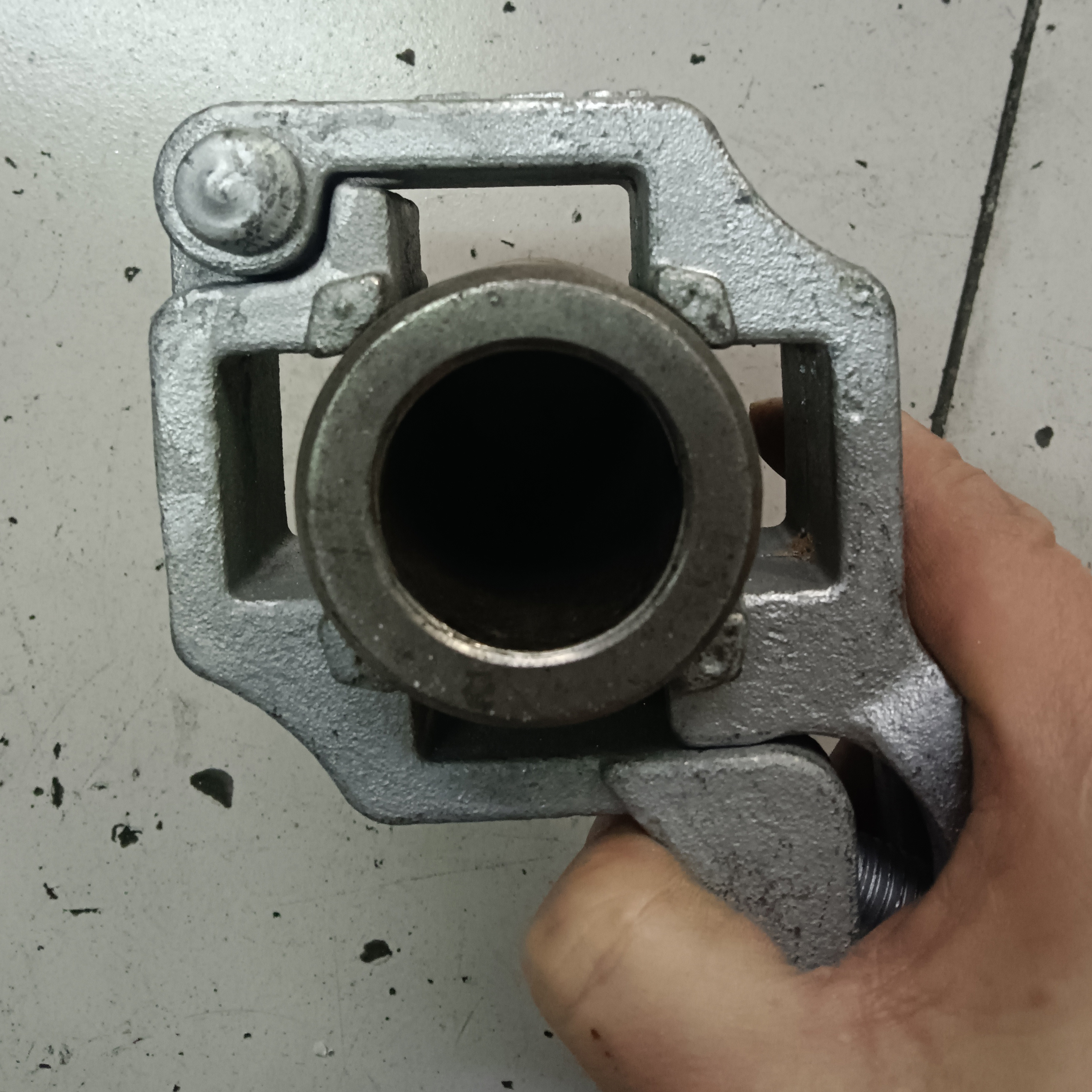 Acoplador de anillo Abrazadera de andamio de forma especial