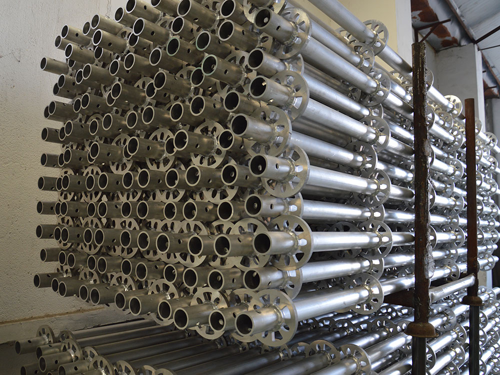 Antamismo de aluminio vertical