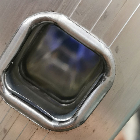 Tablón de aluminio de andamio de acceso interno con trapdo 