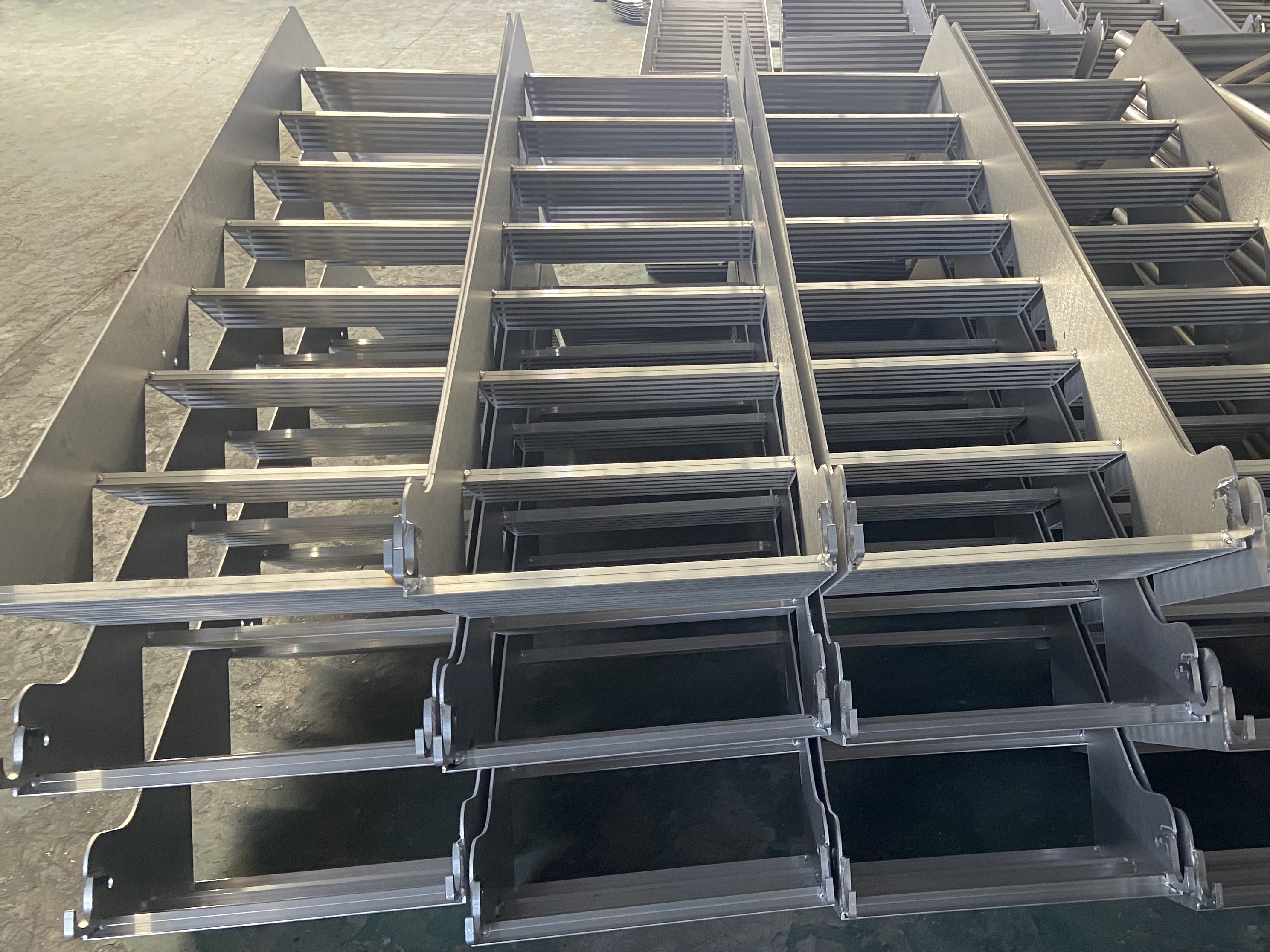 aluminum ringlock stair escalera de ring de aluminio