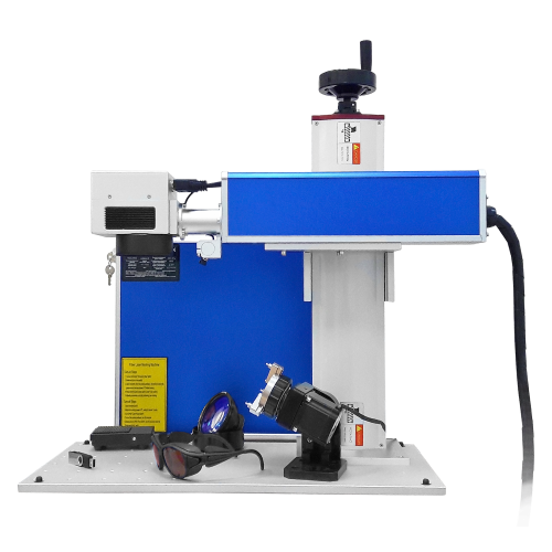 Портативная волоконная лазерная маркировочная машина мощностью 20 Вт для пластика
