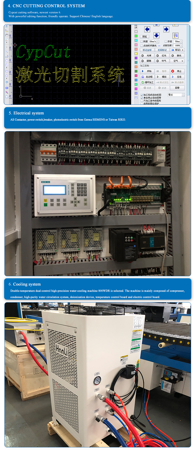 láser de fibra de 1000W