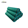 Red de sombra verde oscuro 45GSM para cubierta de patio y dosel