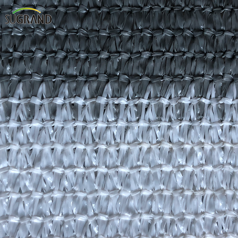 Tailandia de sombra pantalla neta gris 45 g de tela de sombra agrícola