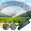 100% HDPE Mono Garden Balcón Cortavientos Sun Shade Net 