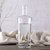 Hot Sale Clear Cylinder Whisky & Rum Glass Bottle