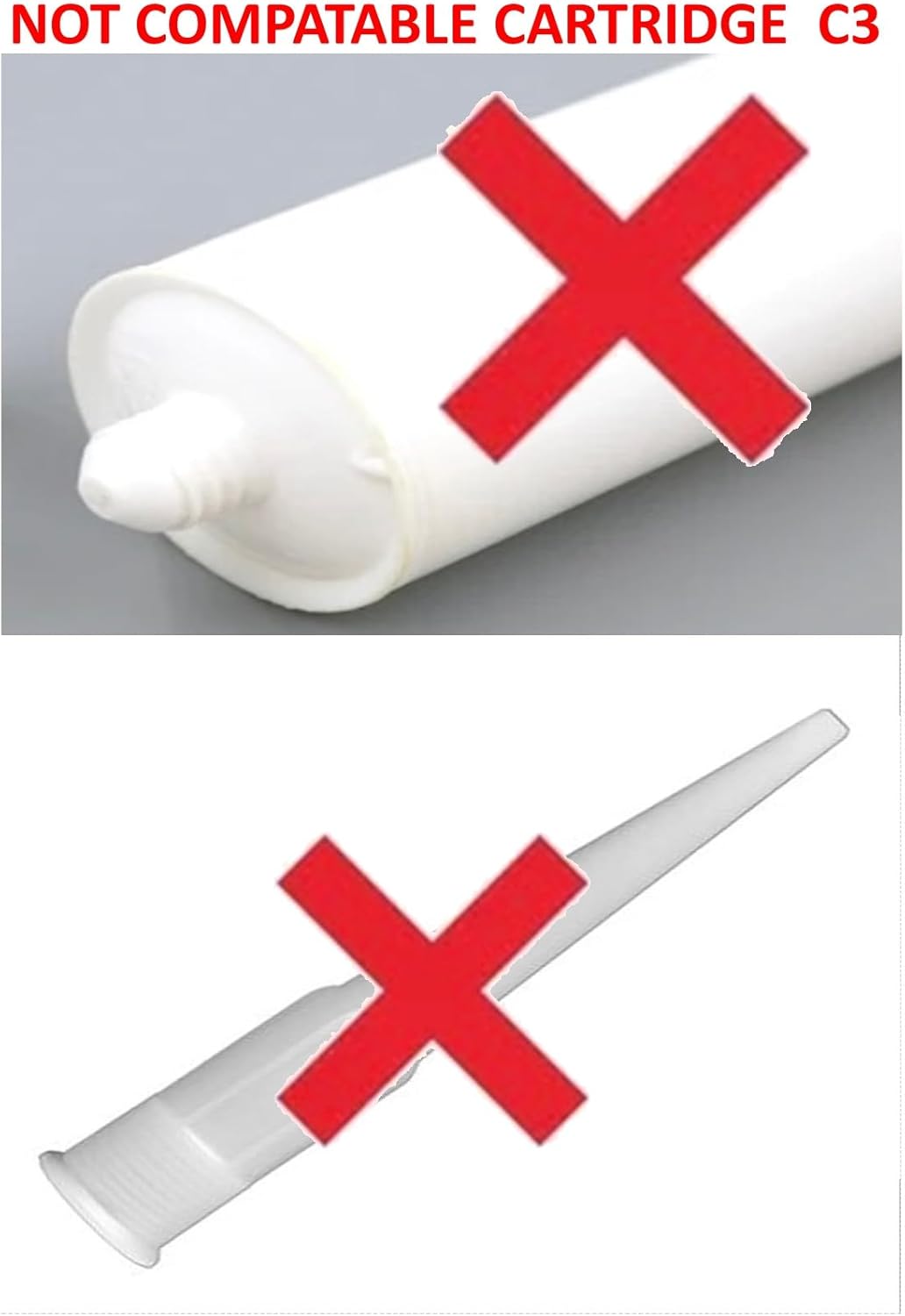 380ml C4 caulk nozzle