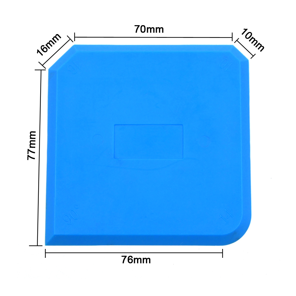 Silicone Caulking Tools Remover 77x76x5mm Blue Sealant Finishing Spatula Big Caulking Silicone Sealant Scraper