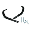 Gun Rack Storage Rifles Shotgun Hooks Wall Mount Hangers for Any Rifles Shotguns Archery Bow with Soft Padding