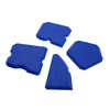 4pcs/ set Blue Glass Scraper Silicone Sealant Remover Smoother Finisher Scraper Cleaner Caulking Tool Kit