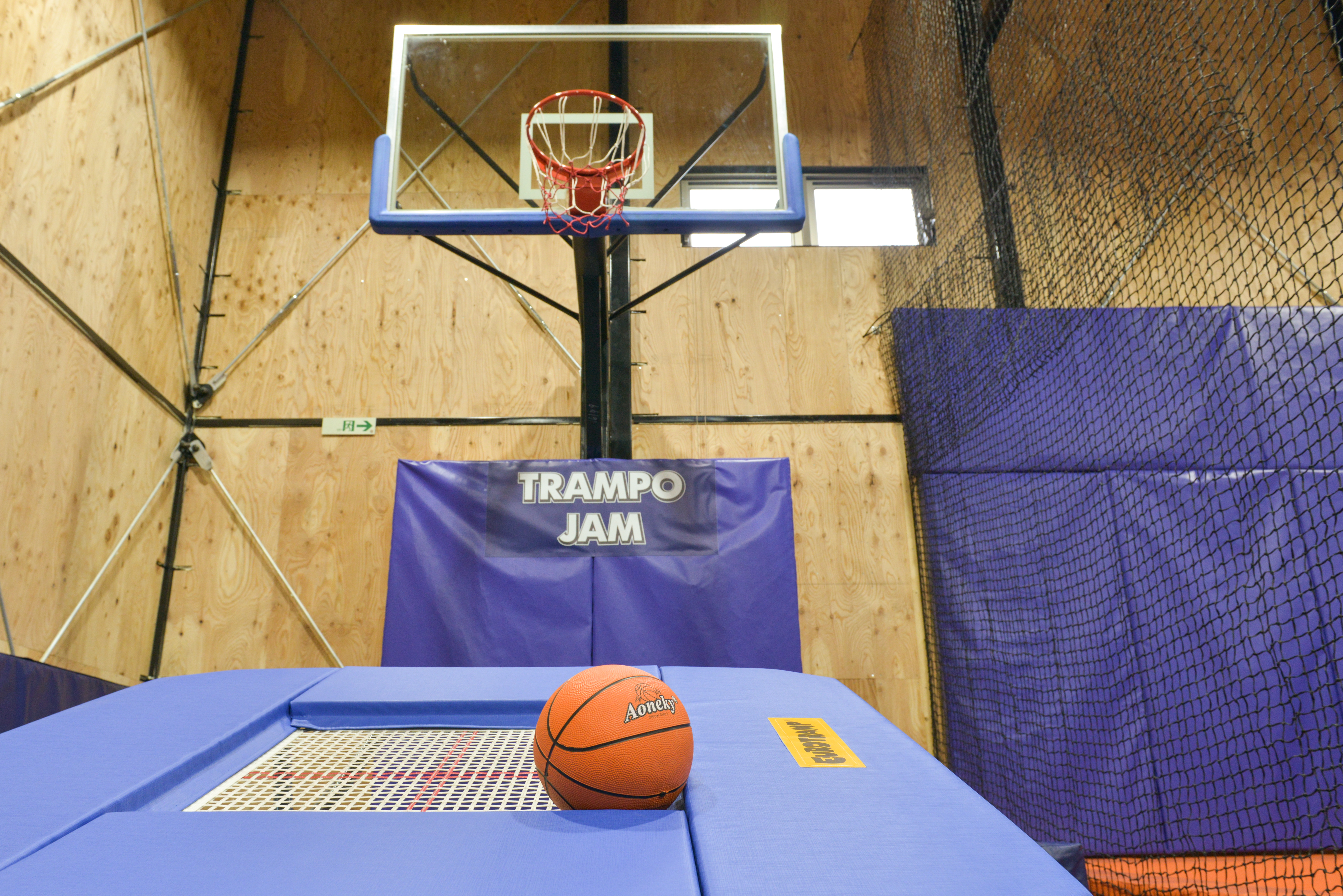 Trampolinpark -Basketball