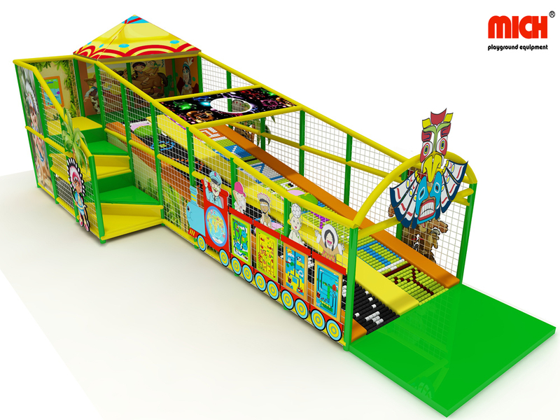 Mich Slides de rolos temáticos personalizados Playground