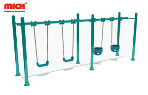 Playground al aire libre Cuatro asientos de cuatro asientos Swing Swing a la venta
