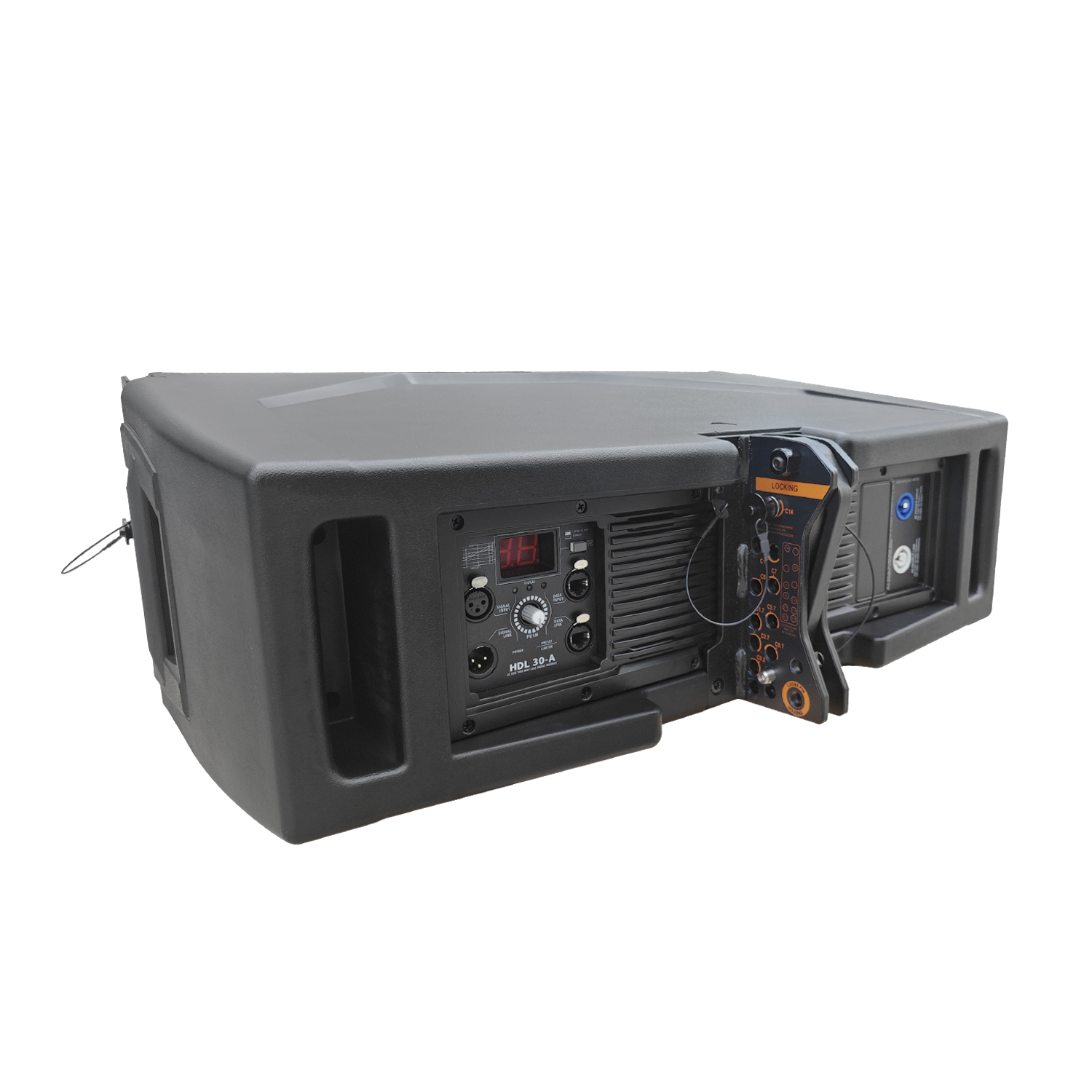 HDL30A Double 10 pouces 2 voies de ligne bi-amplifiée active Tableau de tournée léger