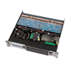 LA8 4 canais Digital DSP Profissional Audio Power Amplifier 
