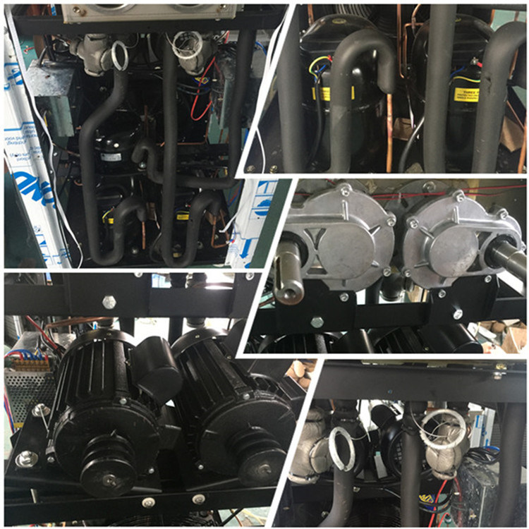 Double Cooling System Soft Ice Cream Machine Frozen Yogurt Machine