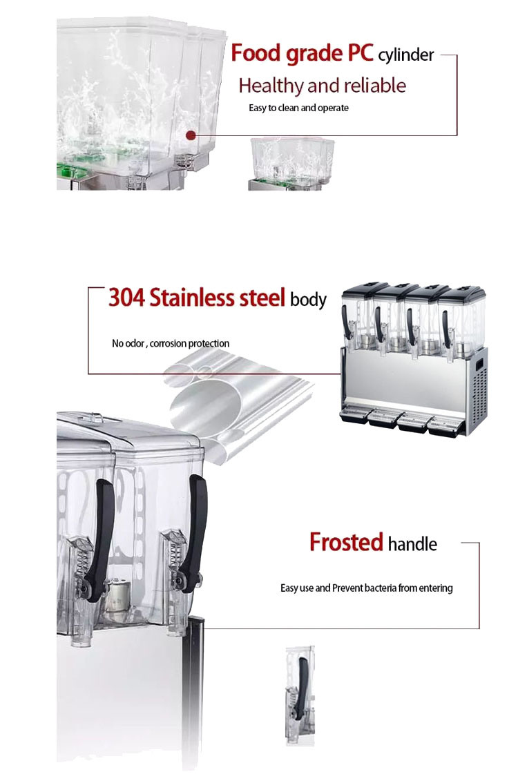 Hot & Cold Flavor Wholesale Fashionable Style Juice Dispenser