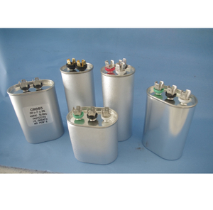 Capacitor de funcionamento de motor ac de polipropileno de 370 volts para freezer 