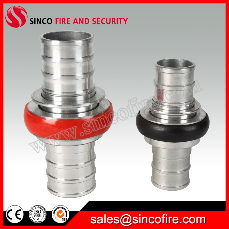 Aluminum/Brass Machino Fire Hose Coupling for Fire Hose