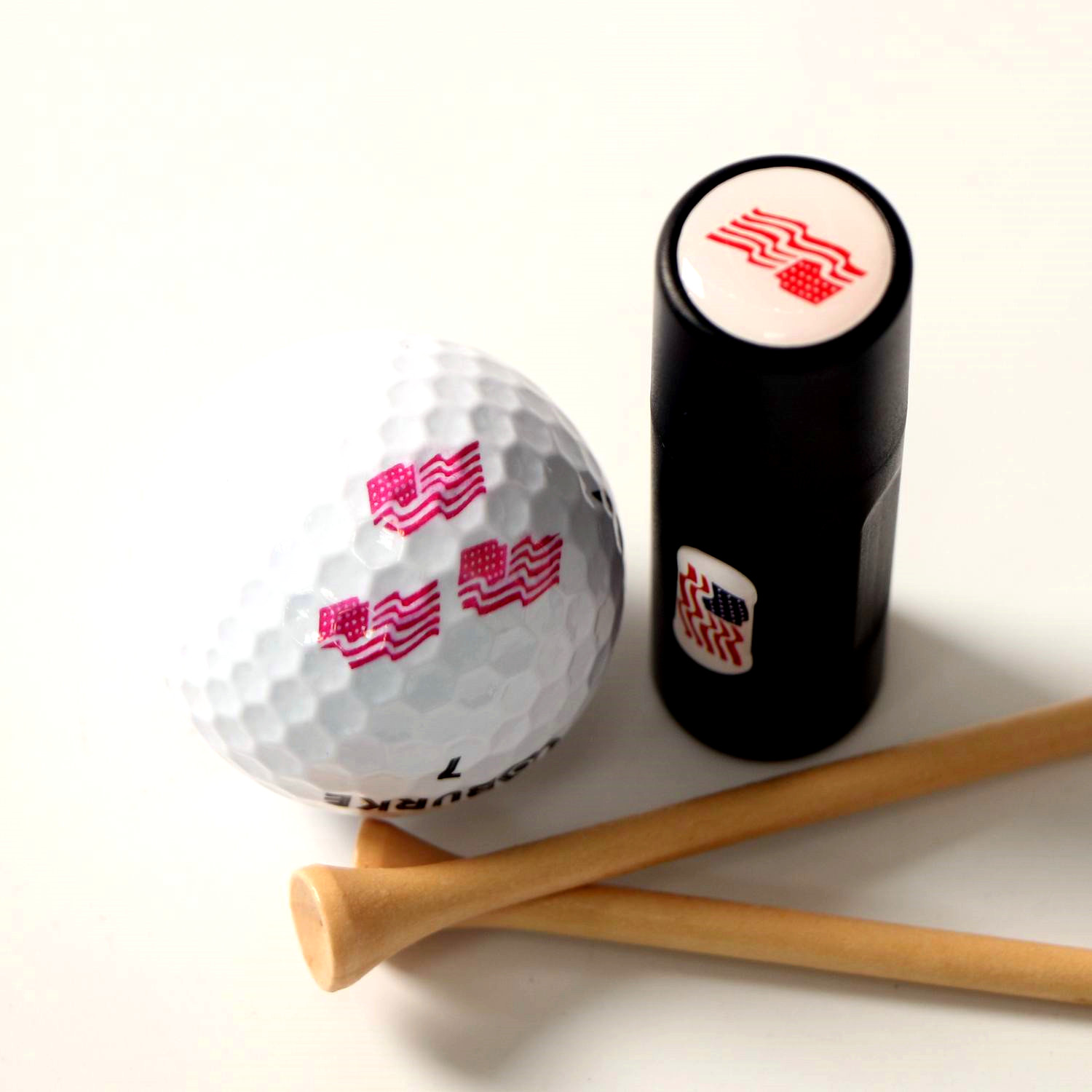 Plastic Customized Golf Ball Stamper Dia.11mm with Cheaper Price 