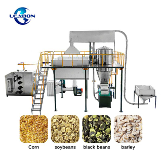 Corn Flakes Machine Maize Flattening Machine Integrated Steam Grain Flaking Machine