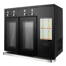 Dispensador de vino con código QR SC-4C-2 | Sistema inteligente de conservación de vino de 4 botellas