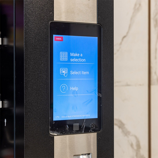 Máquina expendedora combinada VCM-4000C10 con pantalla táctil de 10 pulgadas