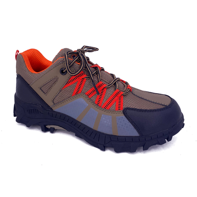 steel toe shoes work boots with microfiber and mesh upper good year welt safety shoes