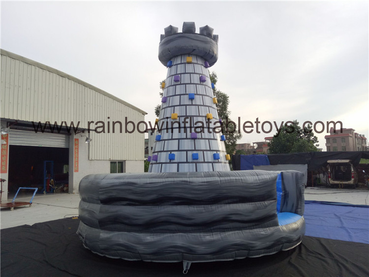 RB13018(5x5x5m） Inflatable Small Climbing Tower Sport Game For Theme Park