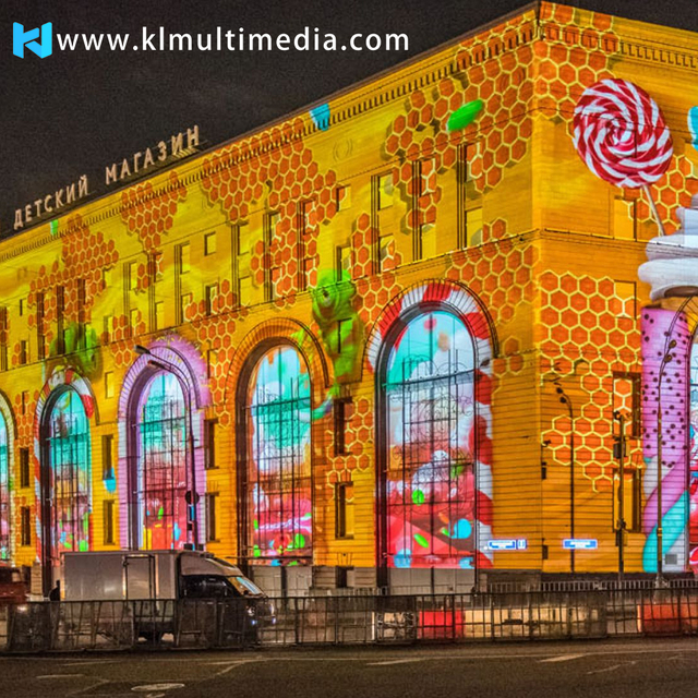 building projection mapping