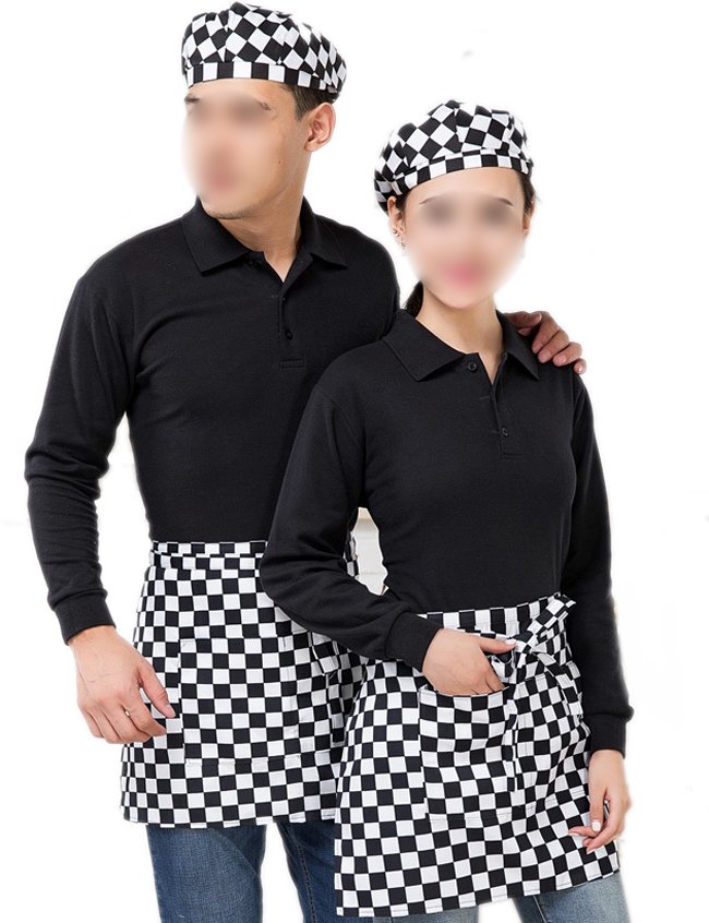 Unisex Classic Pattern Waist Apron