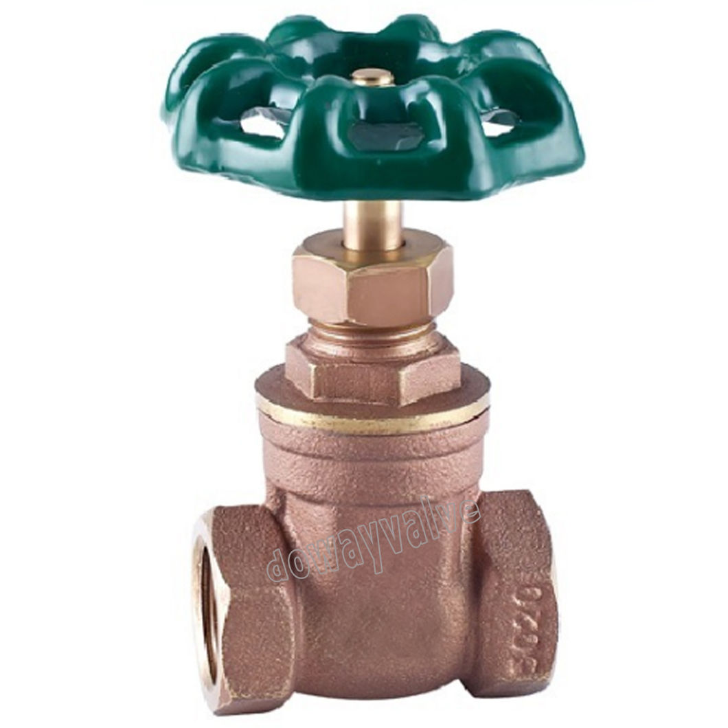 V&aacute;lvula de compuerta de lat&oacute;n para pa&iacute;ses de Oriente Medio