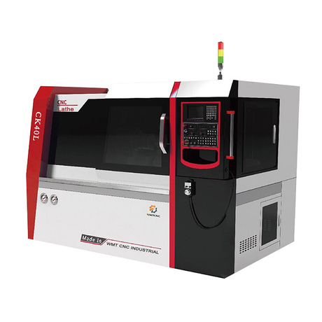 CK40L 400 mm Diametro sobre Torno CNC de bancada 6 con herramienta de tipo Gang,