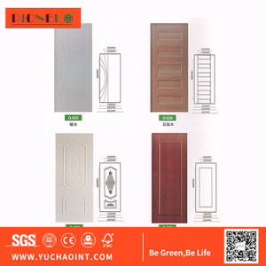 Molded HDF Door Skin Melamine Face