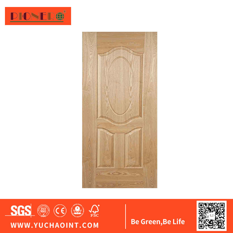 Melamine Paper Wooden Grain HDF Mold Door Skin 