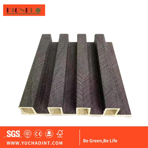 Excellently Hot Sale Fiber Wood WPC/PVC Wood Plastic Composite Interior 3D Interior Decorative Wall Panel