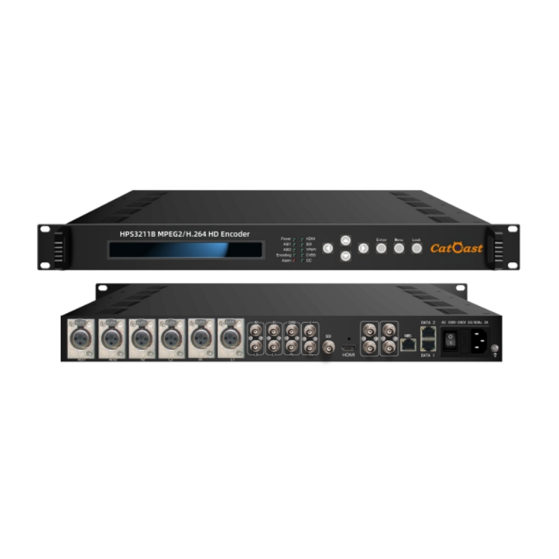 HPS3211B Single Channel MPEG-2 H.264 HD Encoder HDMI SDI CVBS To IP Encoder