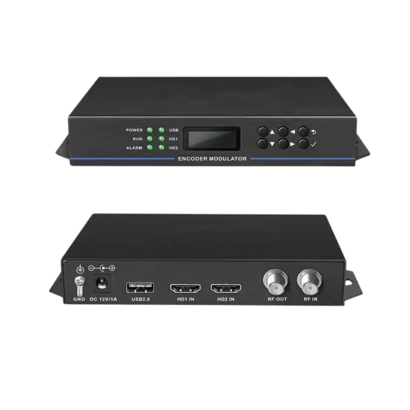 DTV211X 2 Channels HD H.264 Encoder Modulator