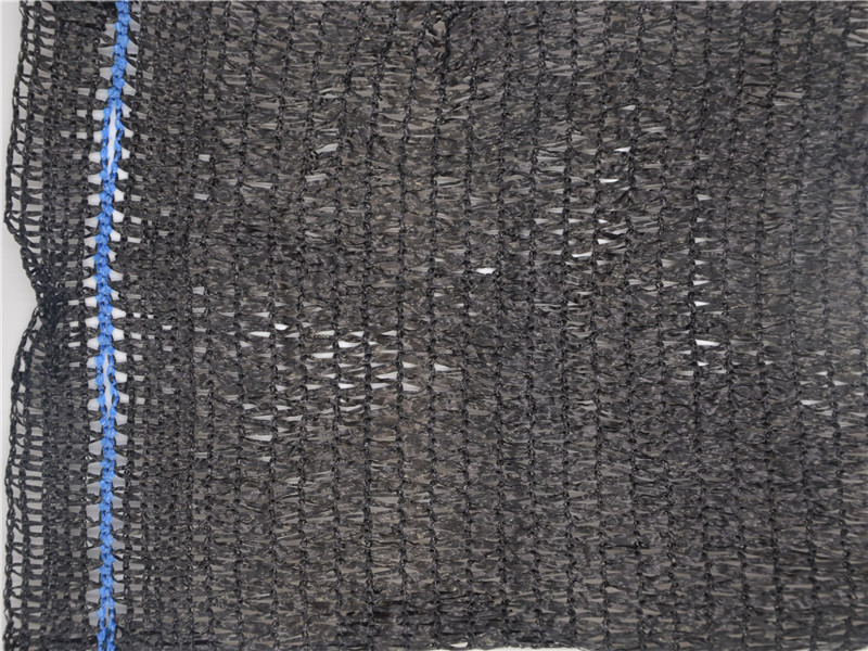 85GSM Black HDPE 3 Needles Shade Net with UV Stabilizer