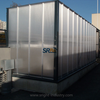 14mm Clear Color Four Wall Polycarbonate Hollow Sheet Transparent PC Roofing Sheet for Buildings