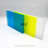China Factory 10mm 12mm Four Wall Polycarbonate Hollow Sheet Roofing Sheets Roofing Polycarbonate Sheets