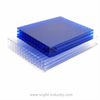 12mm Blue Color Four Wall Polycarbonate Hollow Sheet