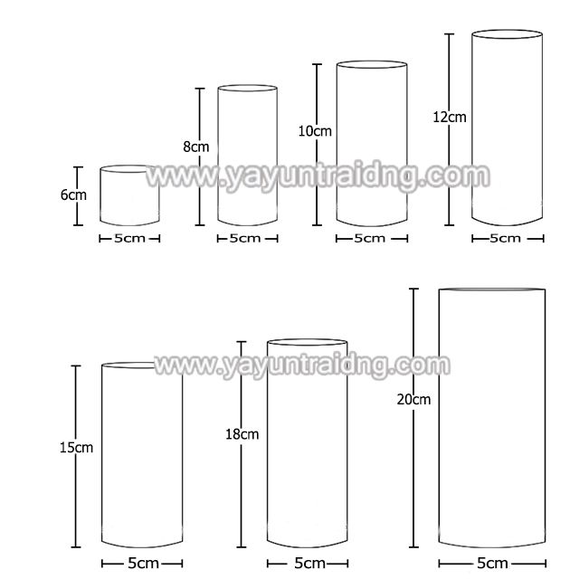 glass candle tube 7 sizes-1
