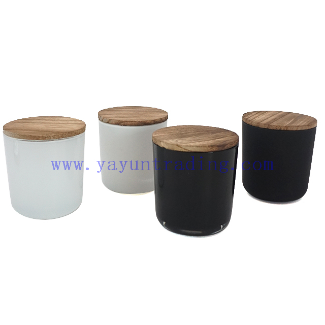 8.5oz candle jar and lid (2)