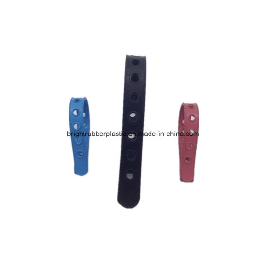 OEM High Quality Flexible Molded Silicone Strap