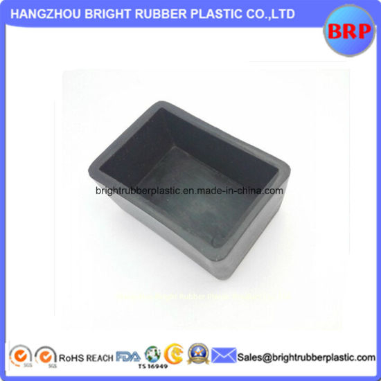 High Quality Oil Resistant Rectangle 70 Shore a NBR Rubber Foot Pad