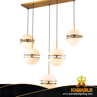 Подвесной светильник серии Classic Simple Half Glass Ball Room Decoration (KG1108P-20)