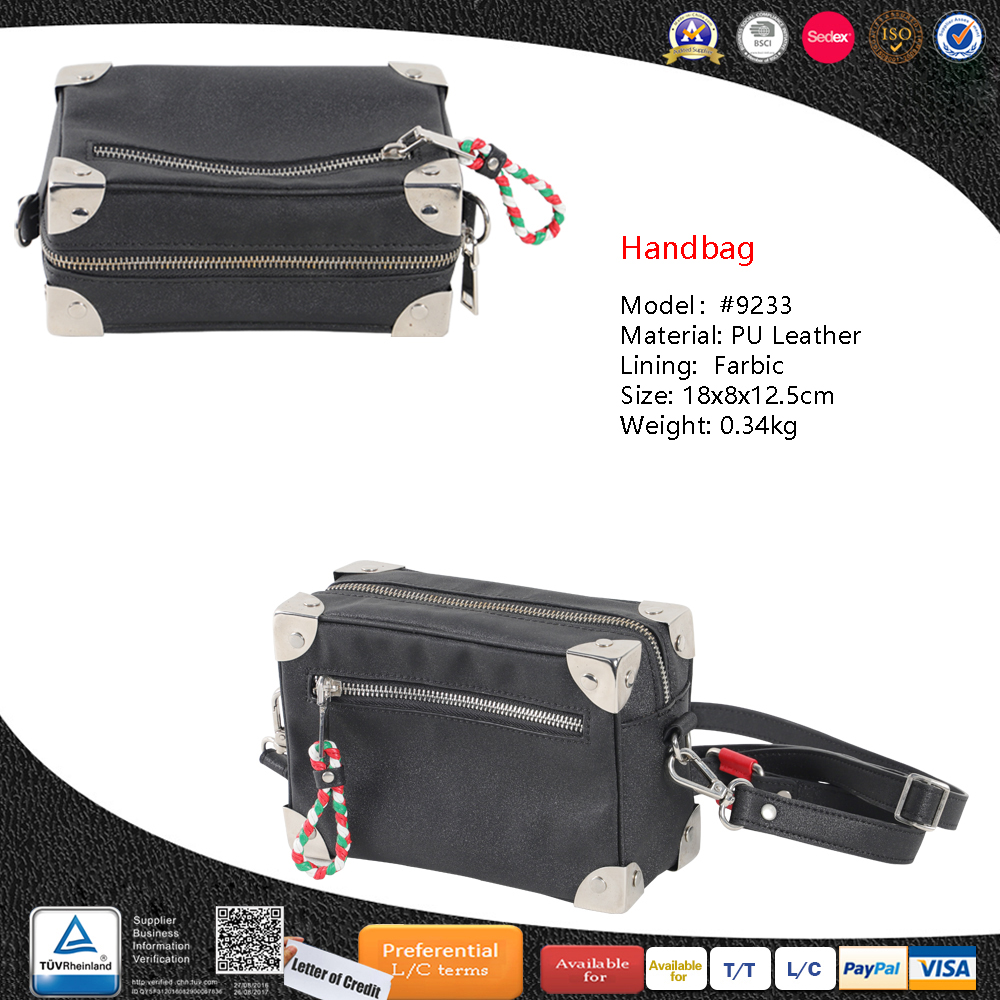Travelon Anti-Theft-Class Small East/West Crossbody Bag, Black Hangbag